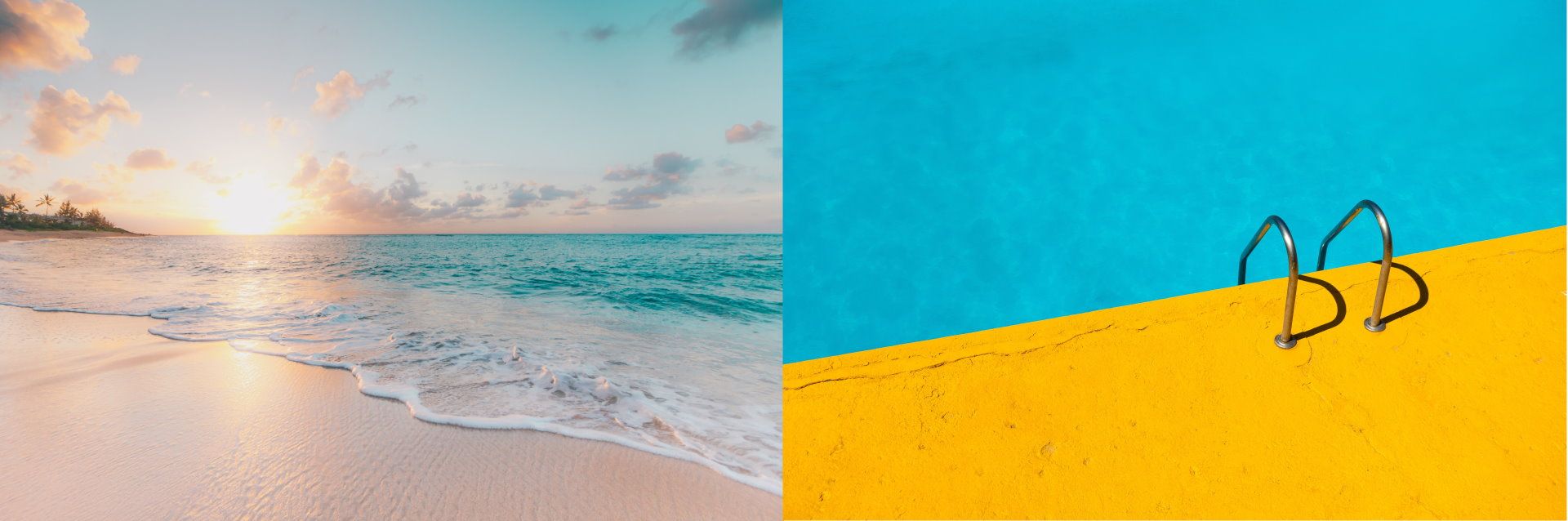 plaja versus piscina plaja versus piscina